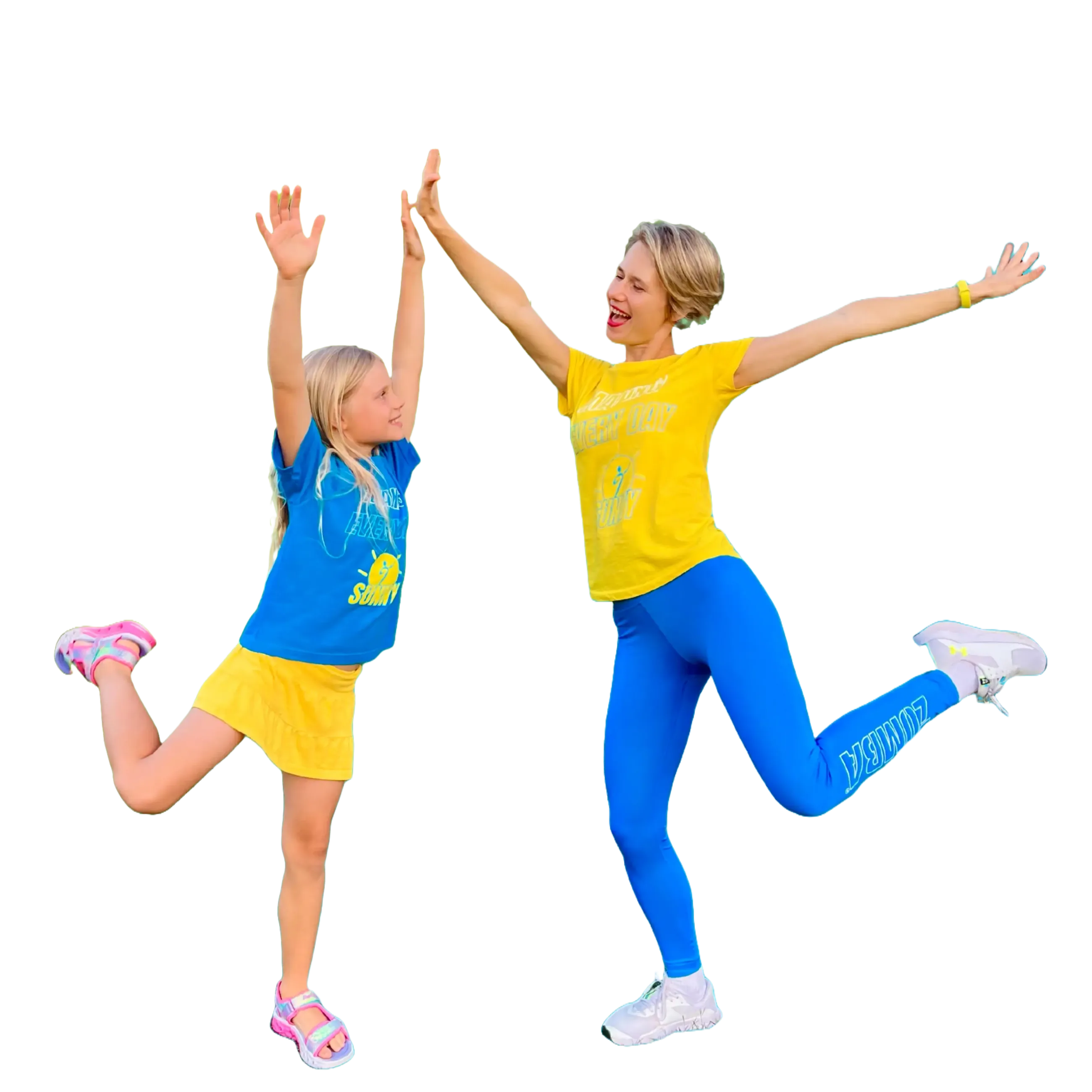 High-energy Sunny Dance Party — kids dancing with instructor